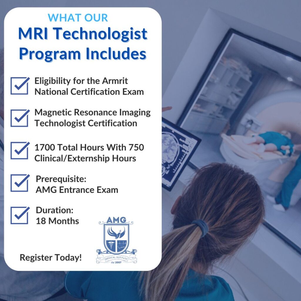 What Our MRI Technologist Program Includes