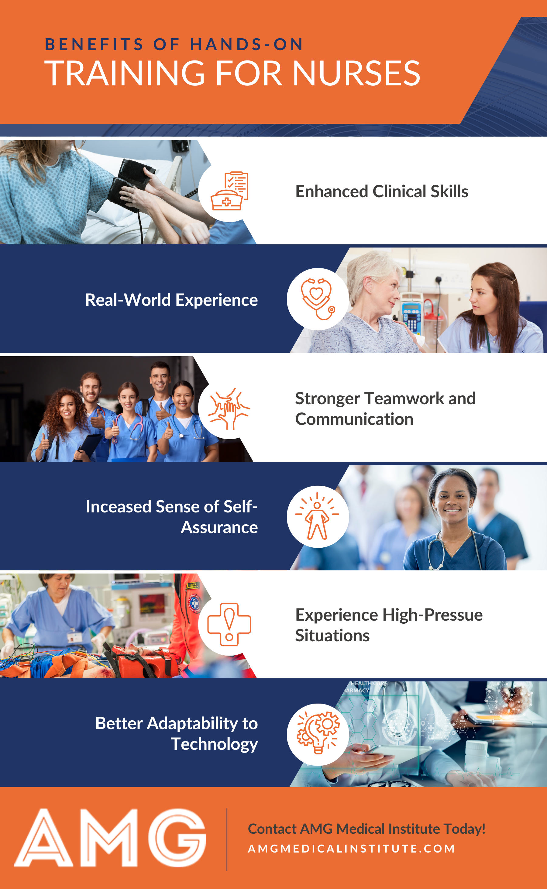 benefits of hands-on training for nurses