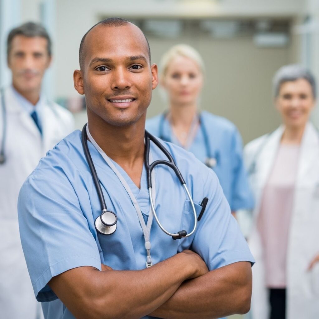 medical assistant at a hospital